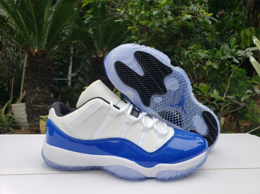 Air Jordan 11 Low White Blue by Air Jordan
