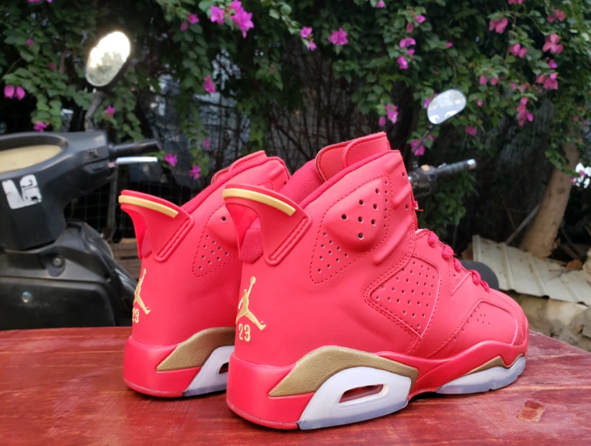 Air Jordan 6 Red Gold by Air Jordan