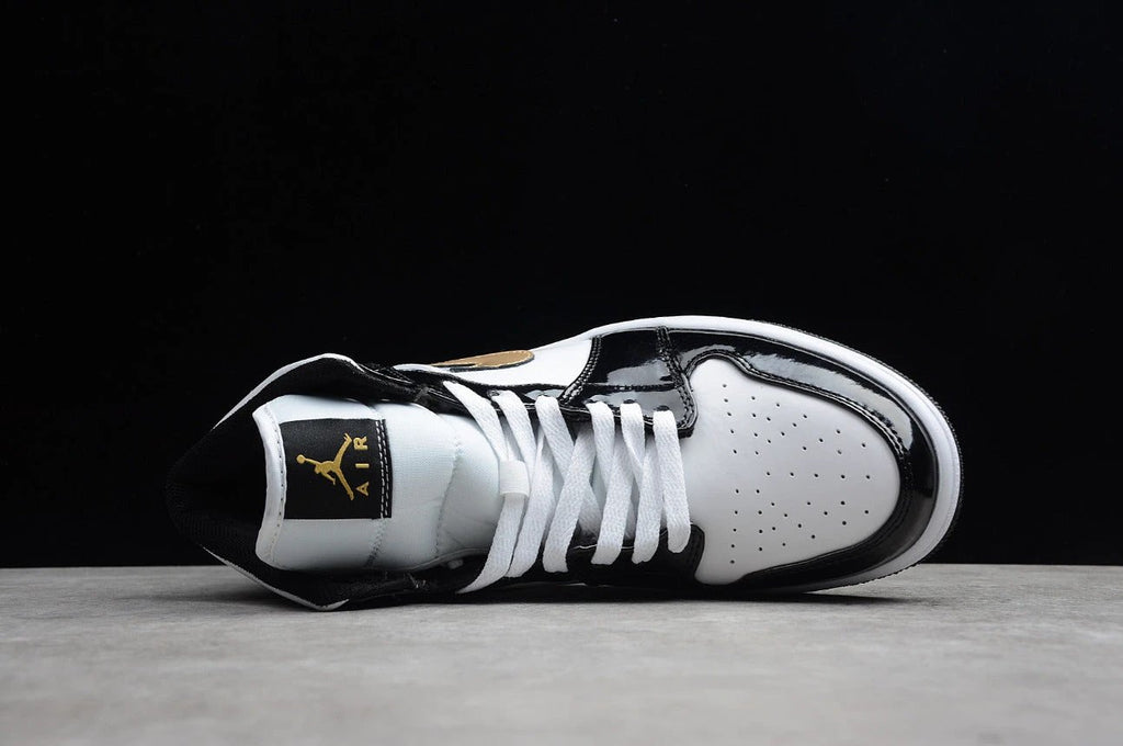 Air Jordan 1 Mid Gold Patent by Air Jordan