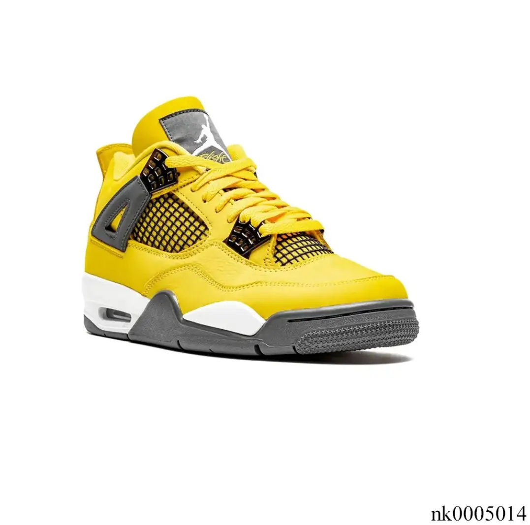 Air Jordan 4 Retro Lightning 2021 Shoes Sneakers by Air Jordan