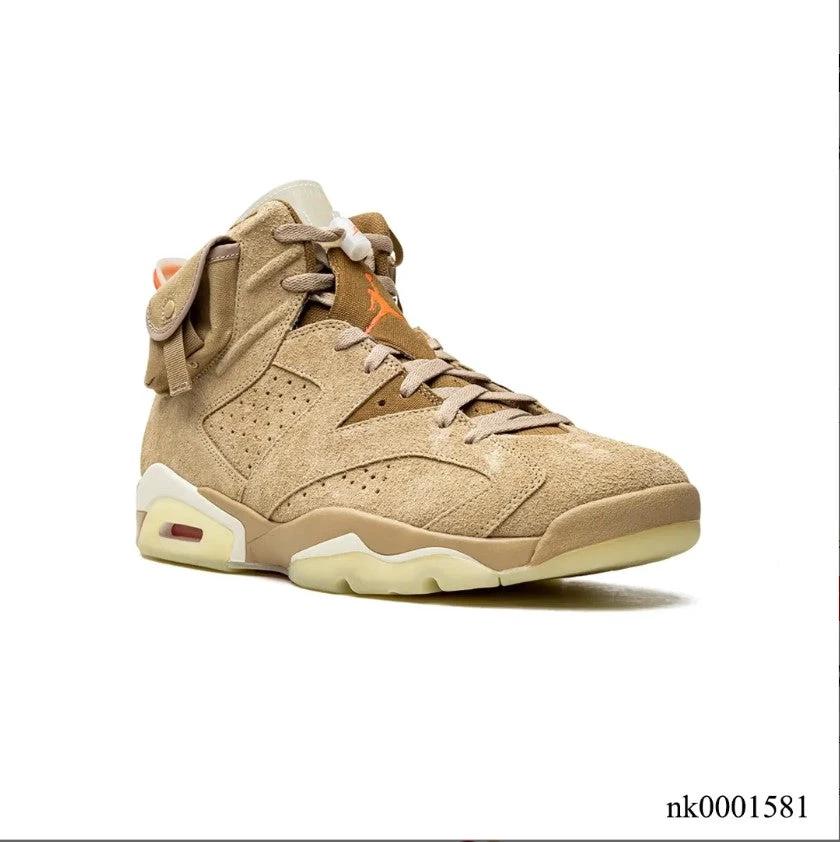 Travis Scott x AJ 6 British Khaki Shoes Sneakers by Air Jordan
