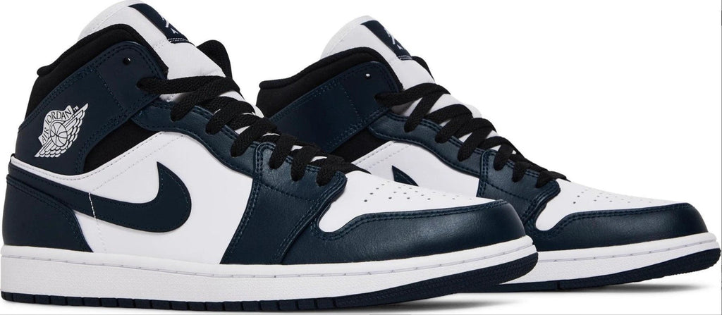 Air Jordan 1 Mid Armory Navy Shoes Sneakers by Air Jordan
