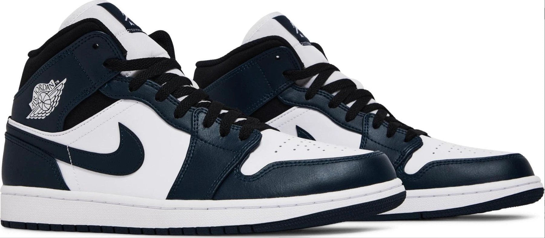 Air Jordan 1 Mid Armory Navy Shoes Sneakers by Air Jordan