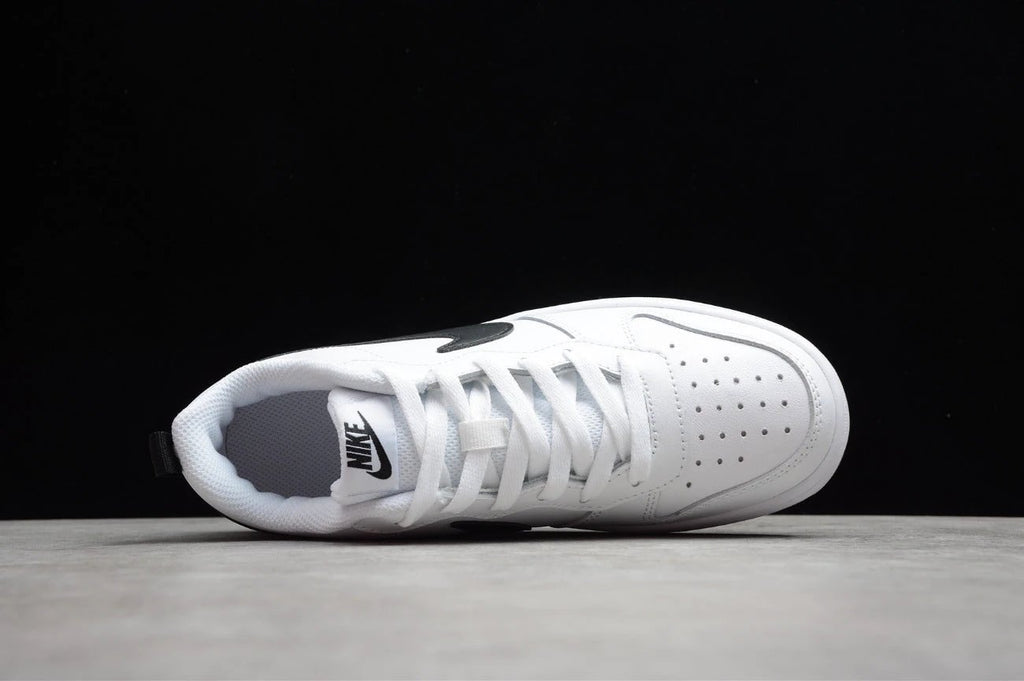 NK Court Borough Low 2 GS White Black by Air Jordan