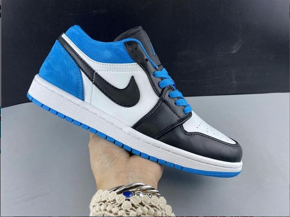 Air Jordan 1 Low Laser Blue Shoes Sneakers by Air Jordan