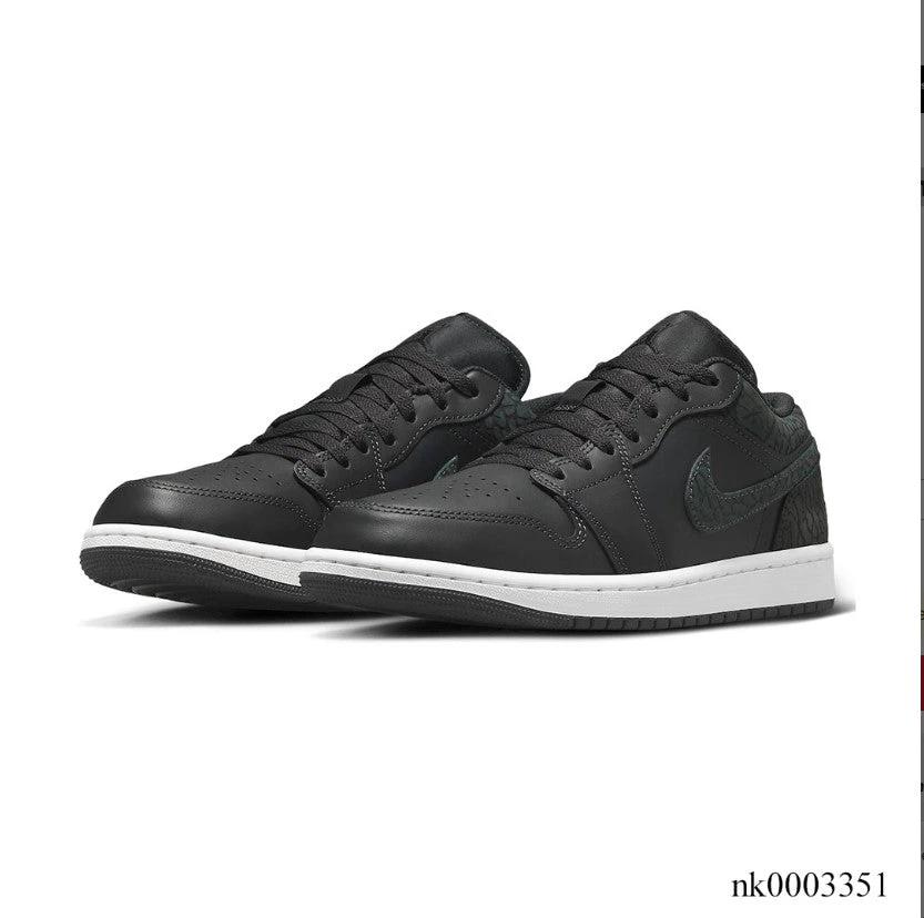Air Jordan 1 Low SE Black Elephant Shoes Sneakers by Air Jordan