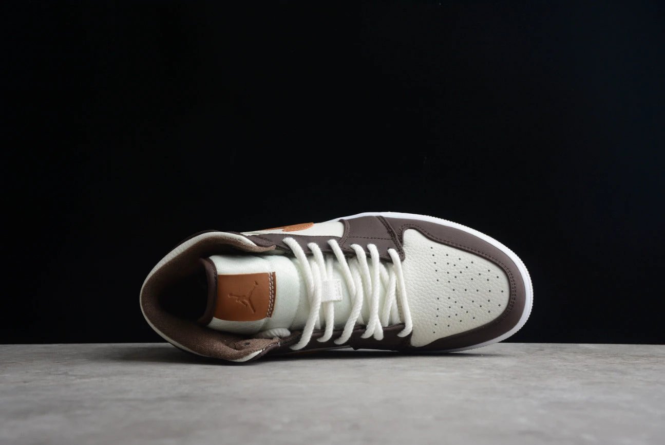 Air Jordan 1 Mid Brown Fleece by Air Jordan