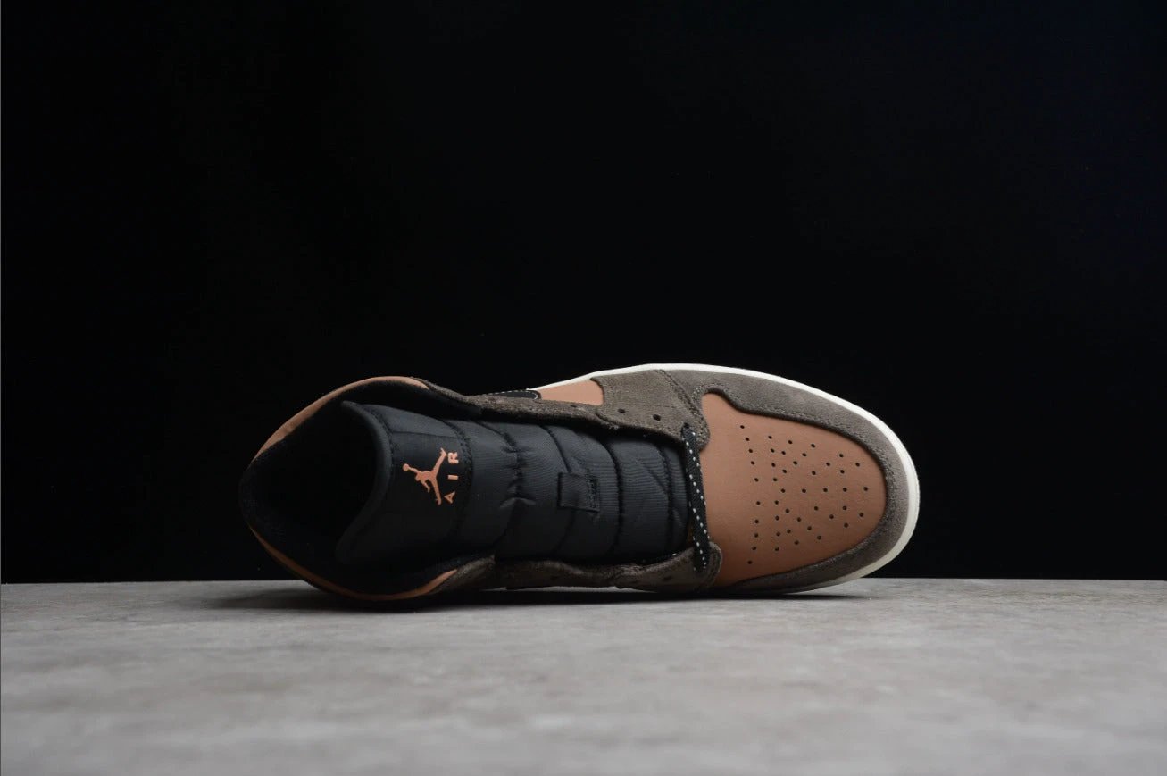 Air Jordan 1 Mid Dark Chocolate by Air Jordan