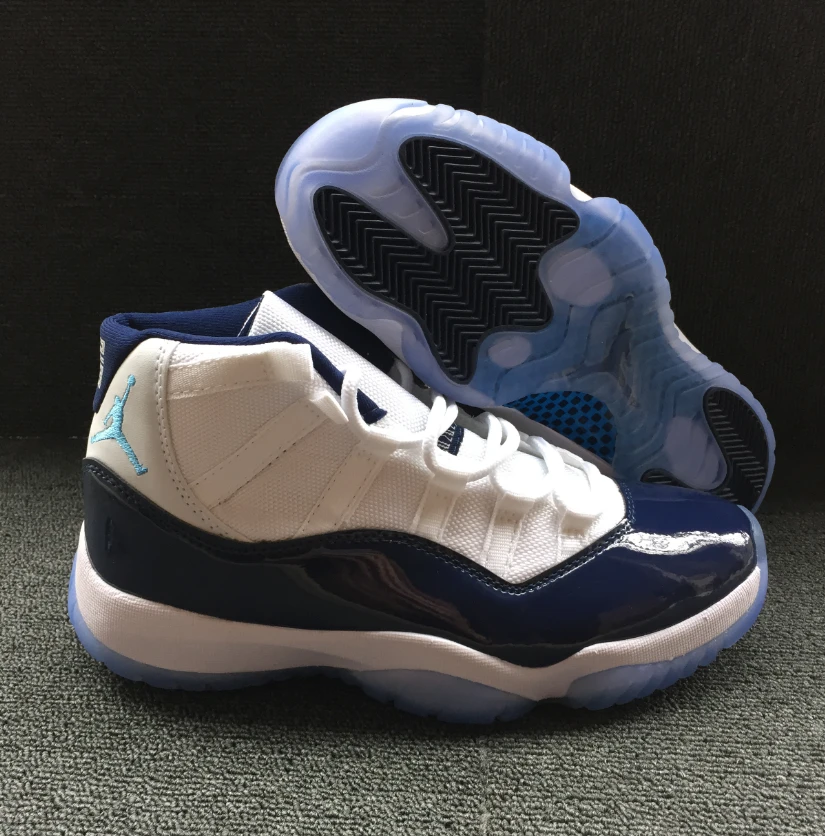 Air Jordan 11 White Blue by Air Jordan