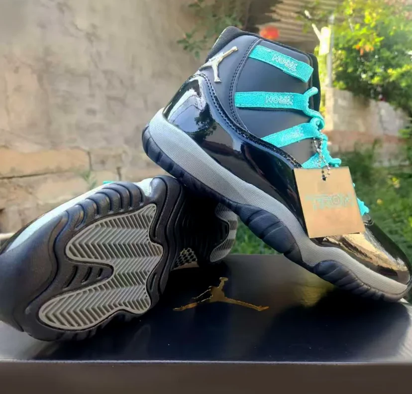 Air Jordan 11 Tron Legacy Shoes Sneaker by Air Jordan