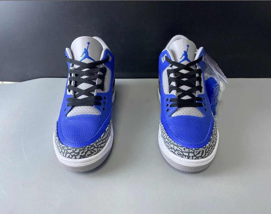 Air Jordan Jordan 3 Retro Varsity Royal Cement Shoes Sneakers by Air Jordan