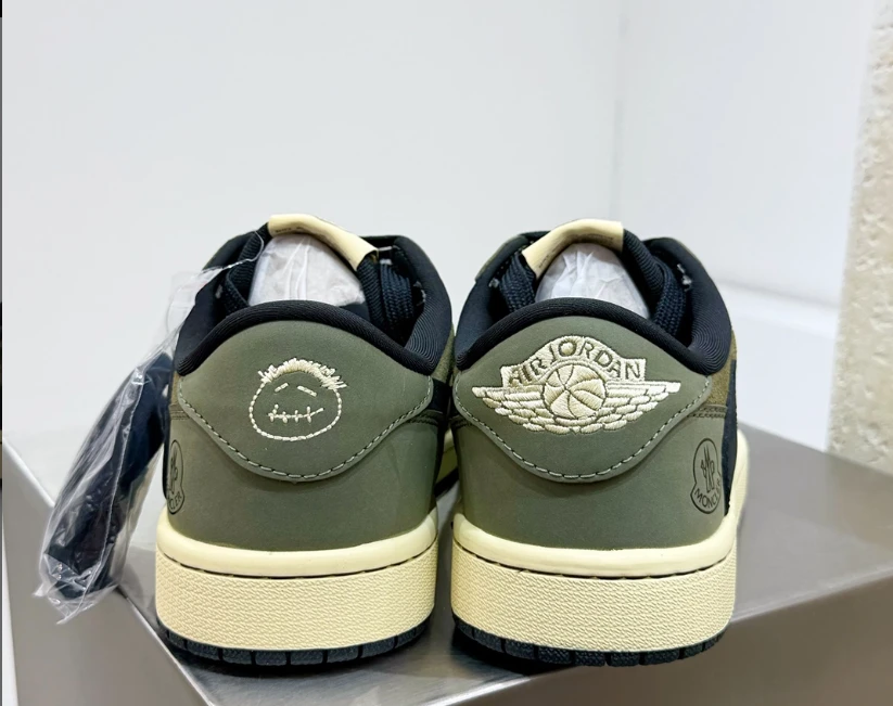 Air Jordan 1 Low x Travis Scott x Moncler Shoes Sneakers by Air Jordan
