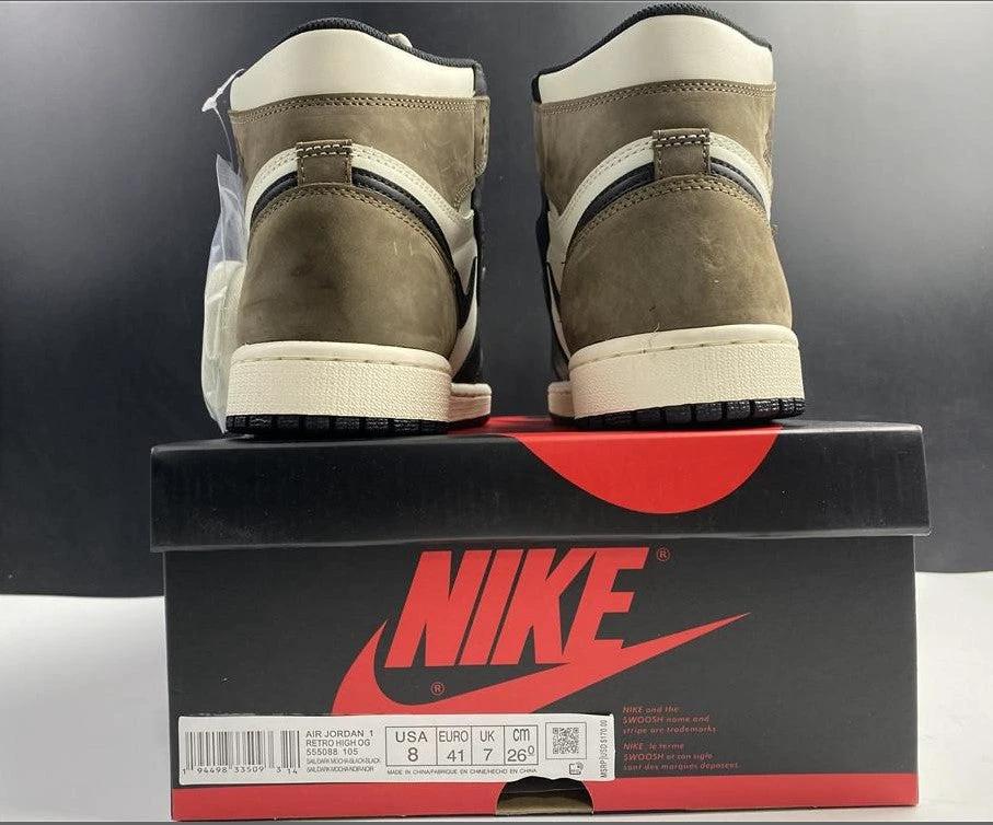 Air Jordan 1 Retro High Dark Mocha Shoes Sneakers by Air Jordan