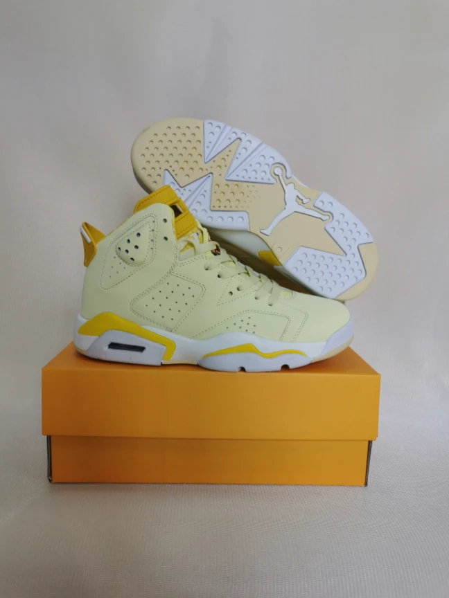 Air Jordan 6 Retro Dynamic Yellow Floral by Air Jordan