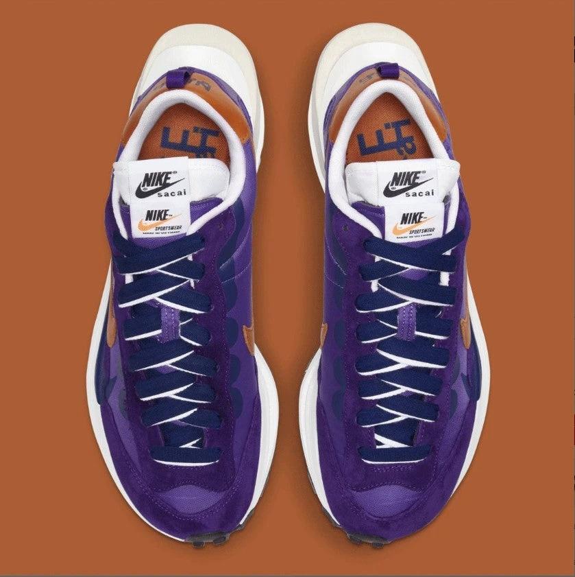 Sacai Vaporwaffle Dark Iris Shoes Sneakers by Air Jordan
