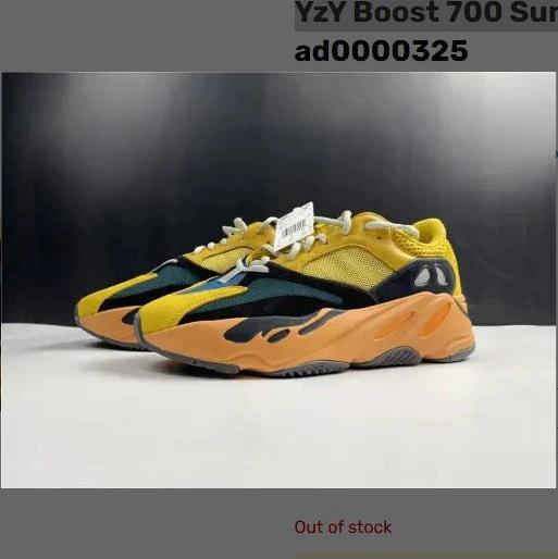 Yeezy Boost 700 Sun Yellow Shoes Sneakers by Air Jordan