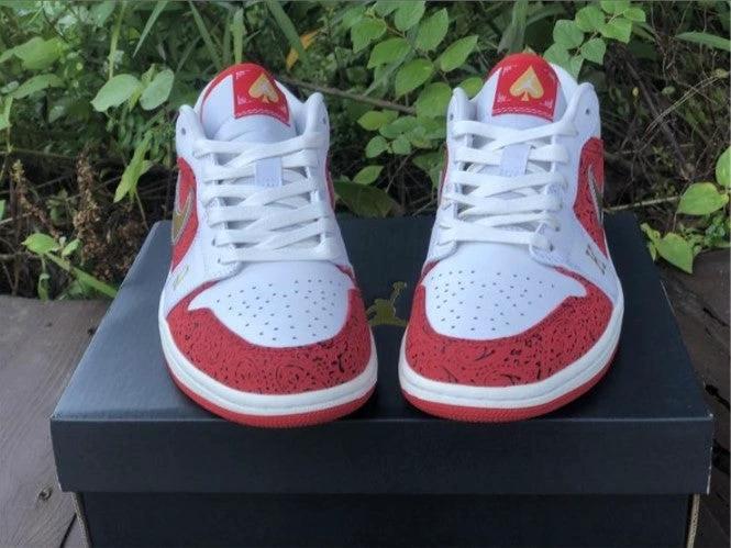Air Jordan 1 Low Spades Shoes Sneakers by Air Jordan
