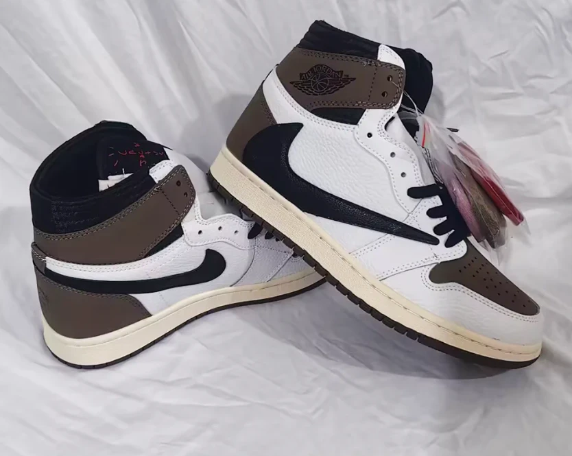 Travis Scott x AJ 1 High OG SP Reverse Mocha Shoes Sneakers by Air Jordan