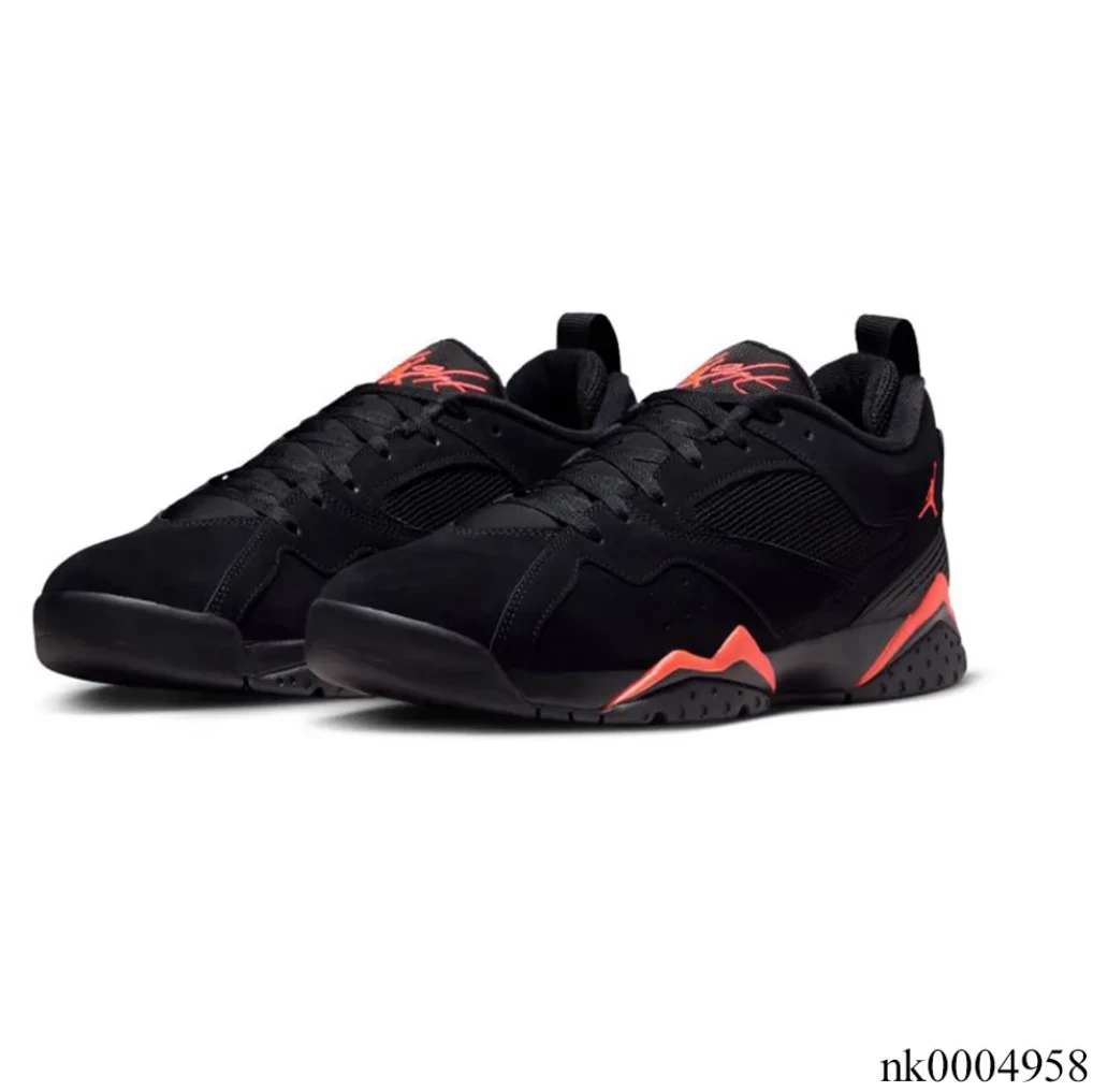 JD MVP 92 Black Infrared Shoes Sneakers by Air Jordan