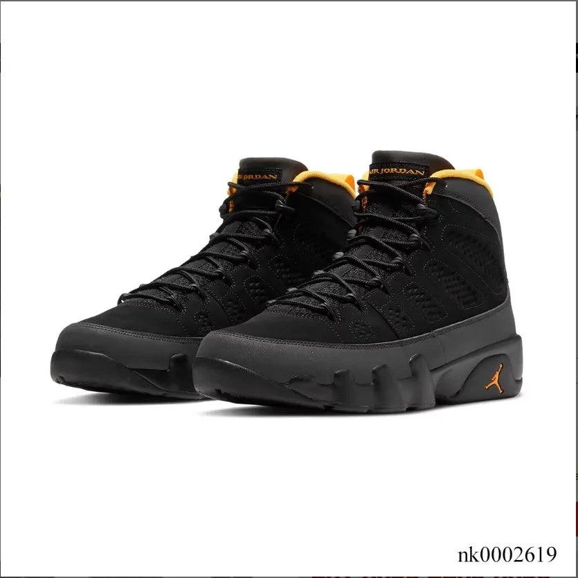 Air Jordan 9 Dark Charcoal University Gold Shoes Sneakers by Air Jordan