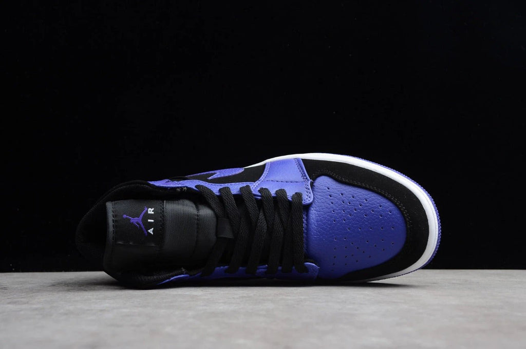 Air Jordan 1 Mid Black Dark Concord by Air Jordan