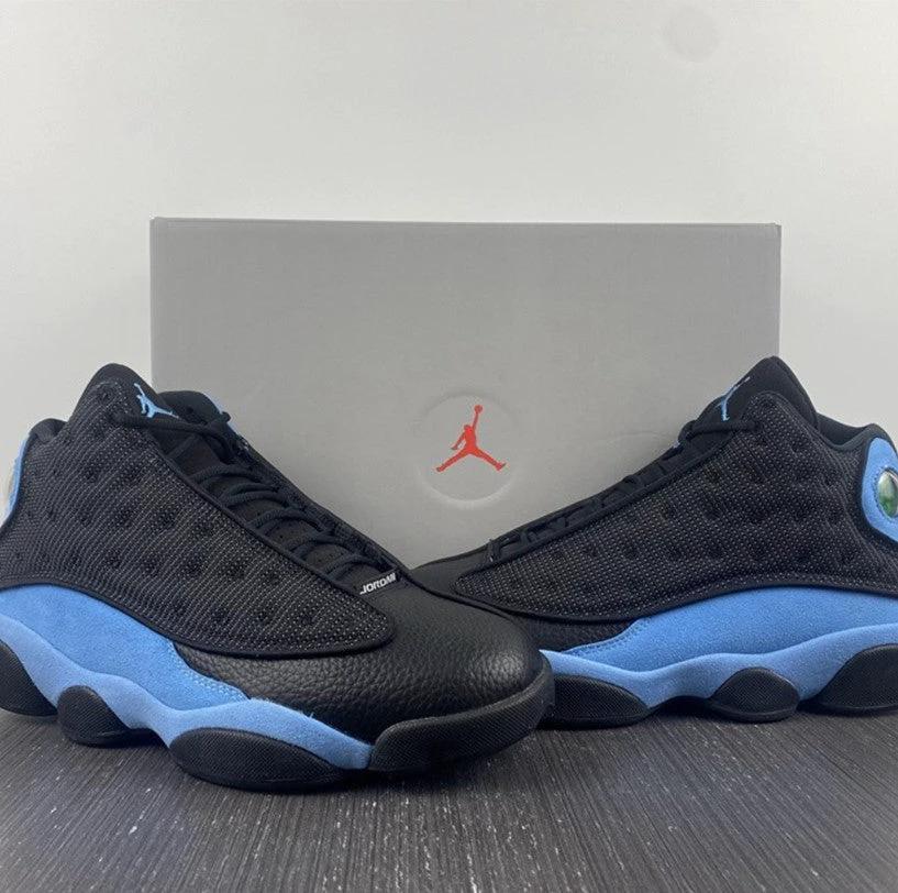 Air Jordan 13 Black University Blue Shoes Sneakers by Air Jordan