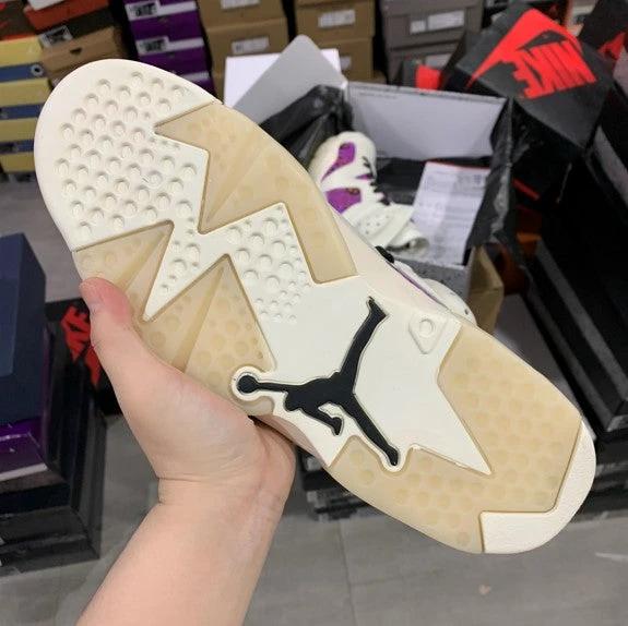 Air Jordan 6 Quai 54 White Purple by Air Jordan