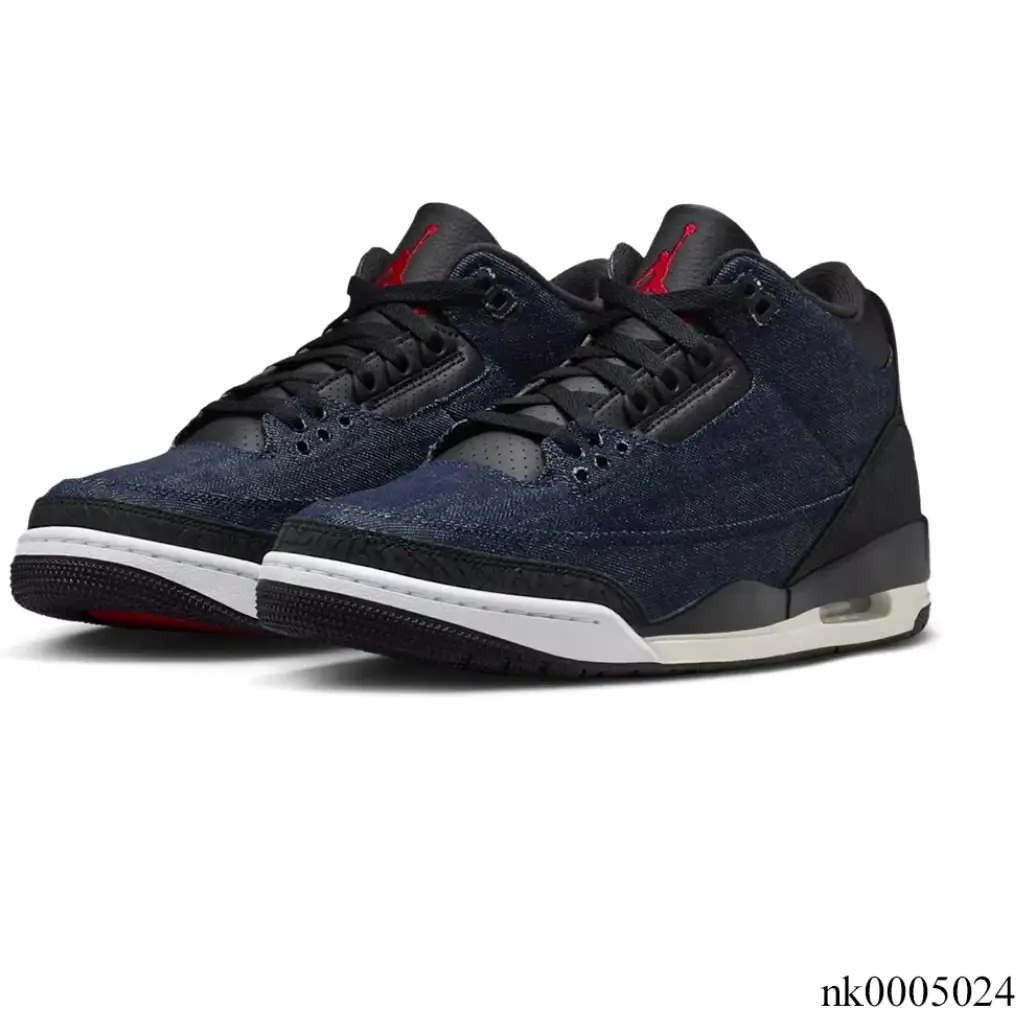 Levi’s x Air Jordan 3 Indigo Shoes Sneakers by Air Jordan