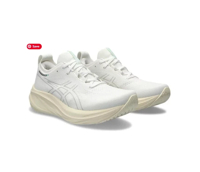 Asics Gel Nimbus 26 White Off White 1011B794-101 by Air Jordan