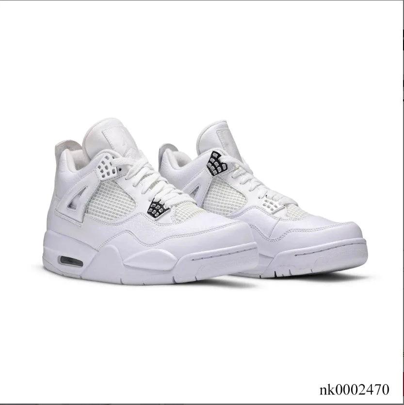Air Jordan 4 Retro 25th Silver Anniversary Shoes Sneakers by Air Jordan