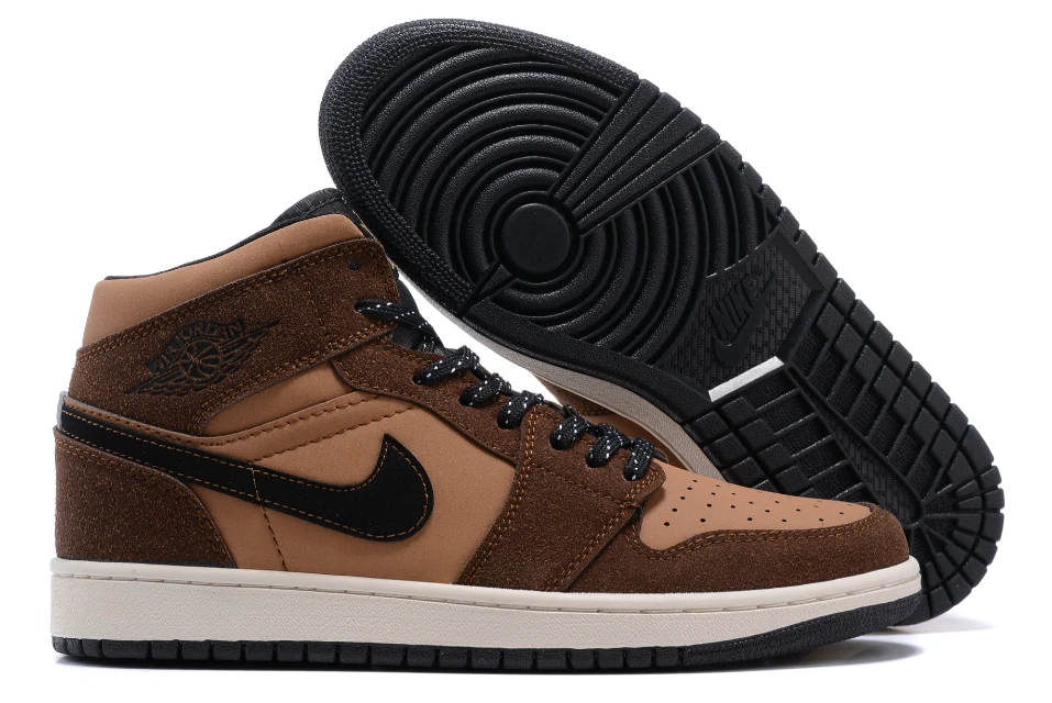 Air Jordan 1 Mid Dark Chocolate by Air Jordan