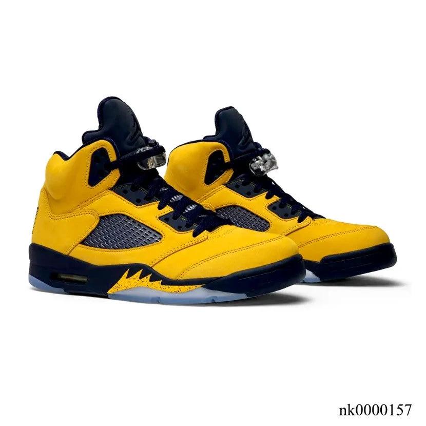 Air Jordan 5 Retro Michigan (2019) Shoes Sneakers by Air Jordan