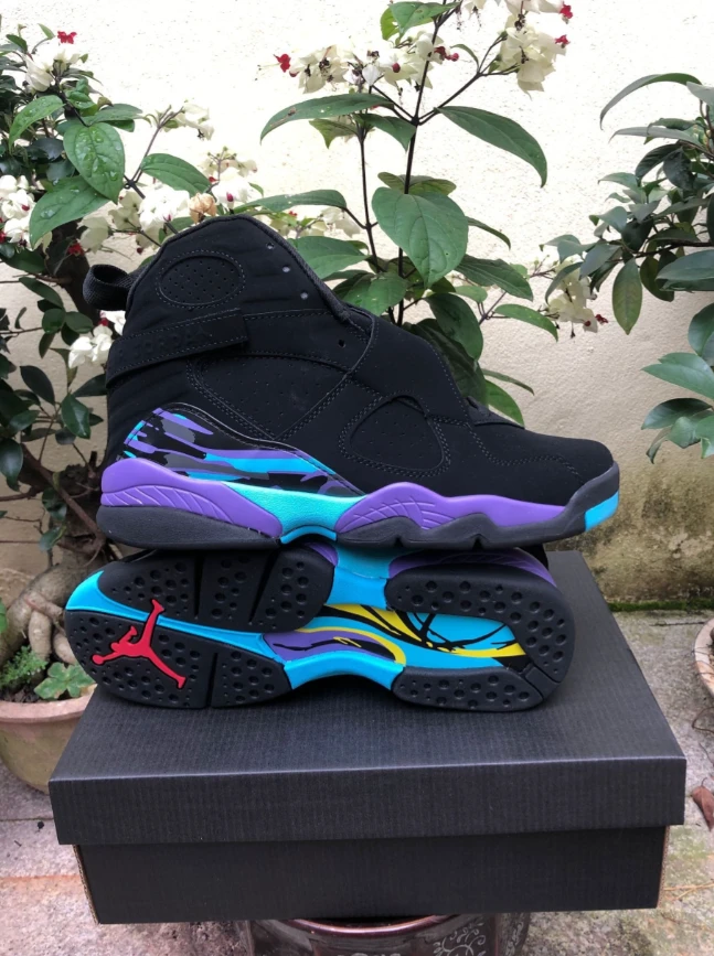 Air Jordan 8 Retro GS Aqua by Air Jordan