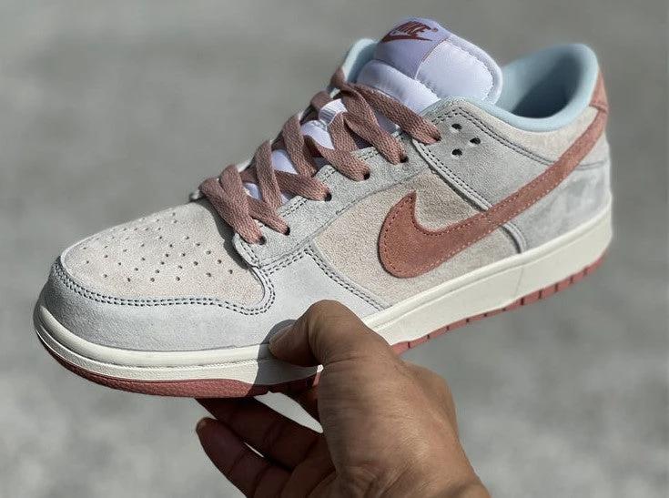 Dunk Low Fossil Rose Shoes Sneakers by Air Jordan
