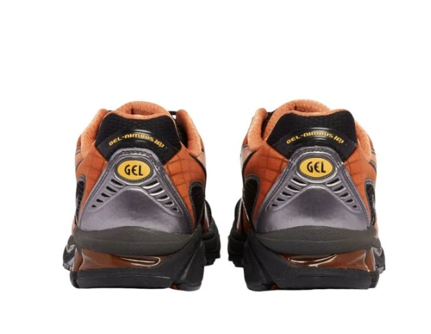 Asics Gel-Nimbus 10.1 Black Rust Orange 1203A543-004 by Air Jordan