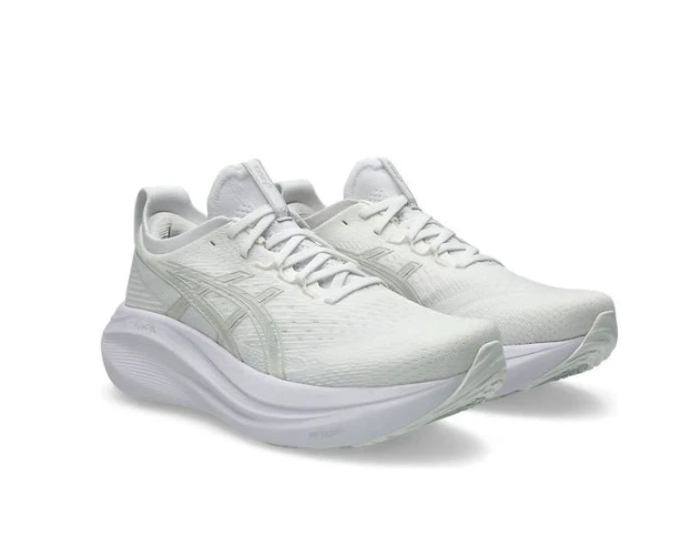 Asics Gel-Nimbus 27 White Glacier Grey 1011B958-100 by Air Jordan