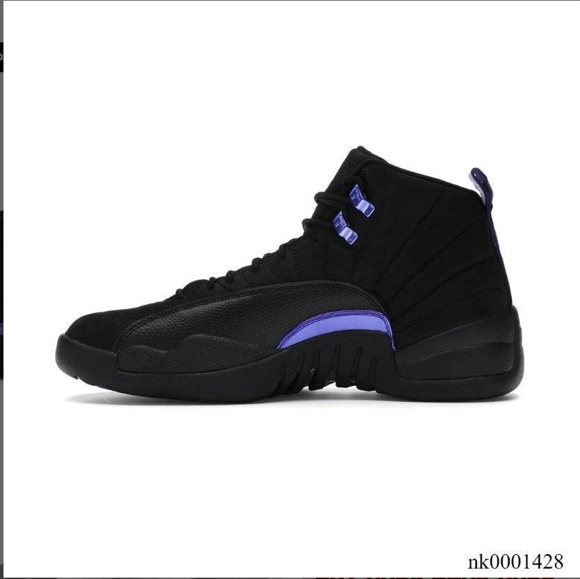 Air Jordan 12 Retro Black Dark Concord Shoes Sneakers by Air Jordan