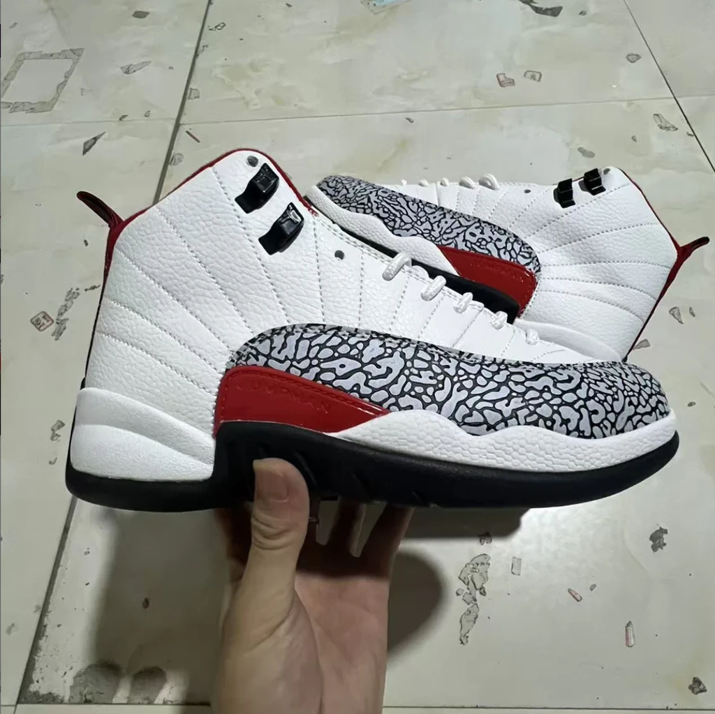Air Jordan 12 Elephant Print Shoes Sneakers by Air Jordan