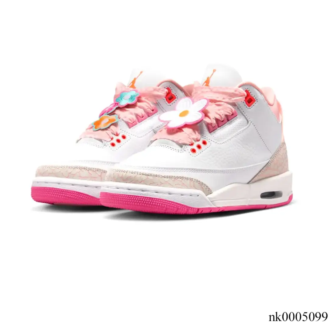 Air Jordan 3 Spring Flowers Shoes Sneakers by Air Jordan