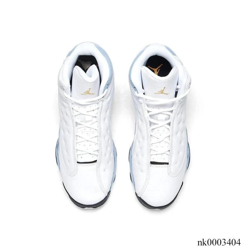 Air Jordan 13 Yellow Ochre Blue Grey Shoes Sneakers by Air Jordan