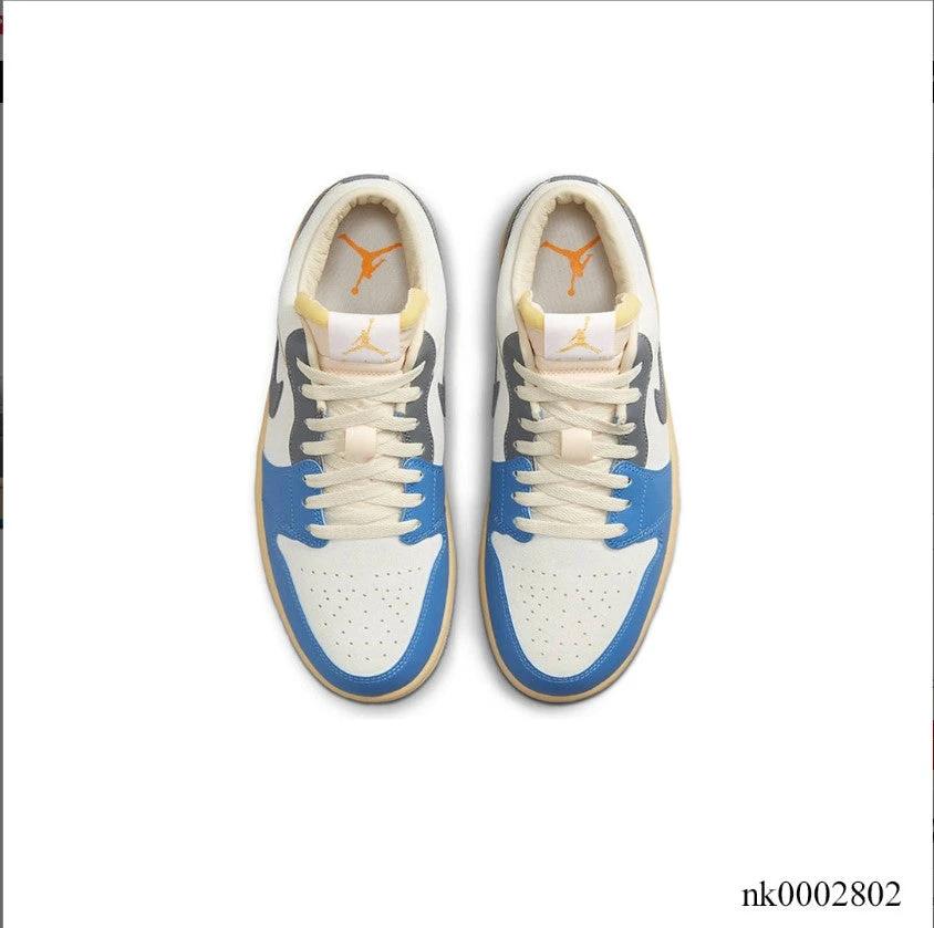 Air Jordan 1 Low Vintage UNC Grey Shoes Sneakers by Air Jordan