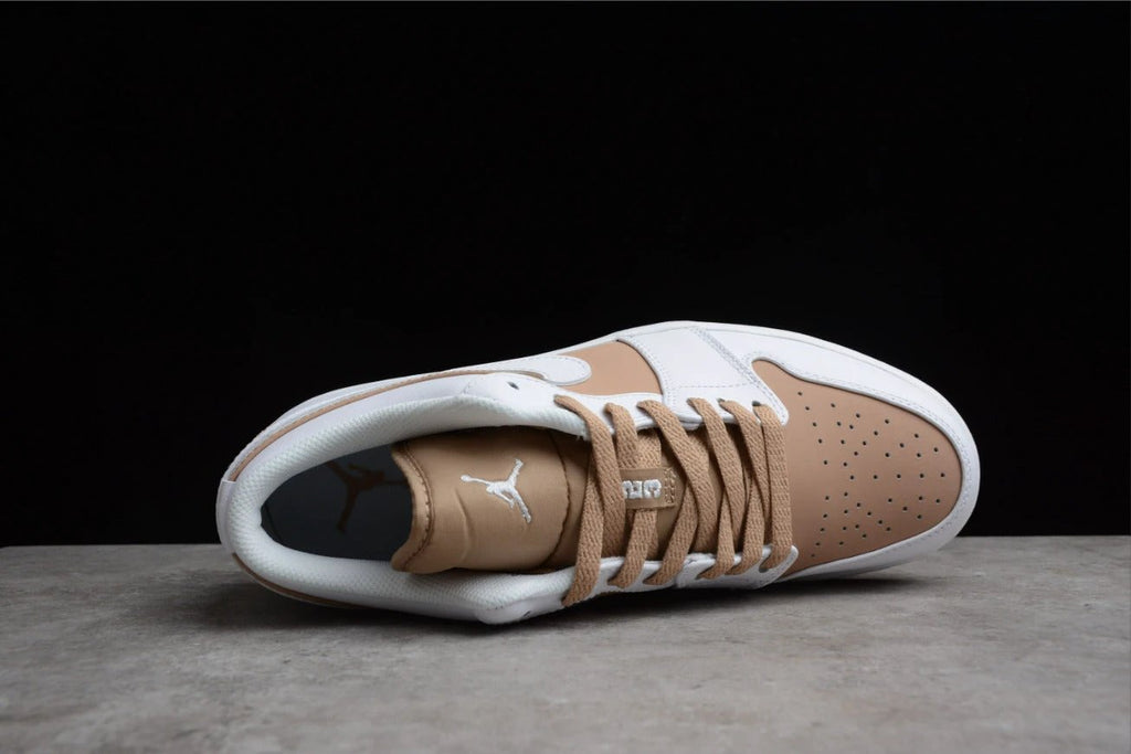 Air Jordan 1 Low White Brown by Air Jordan