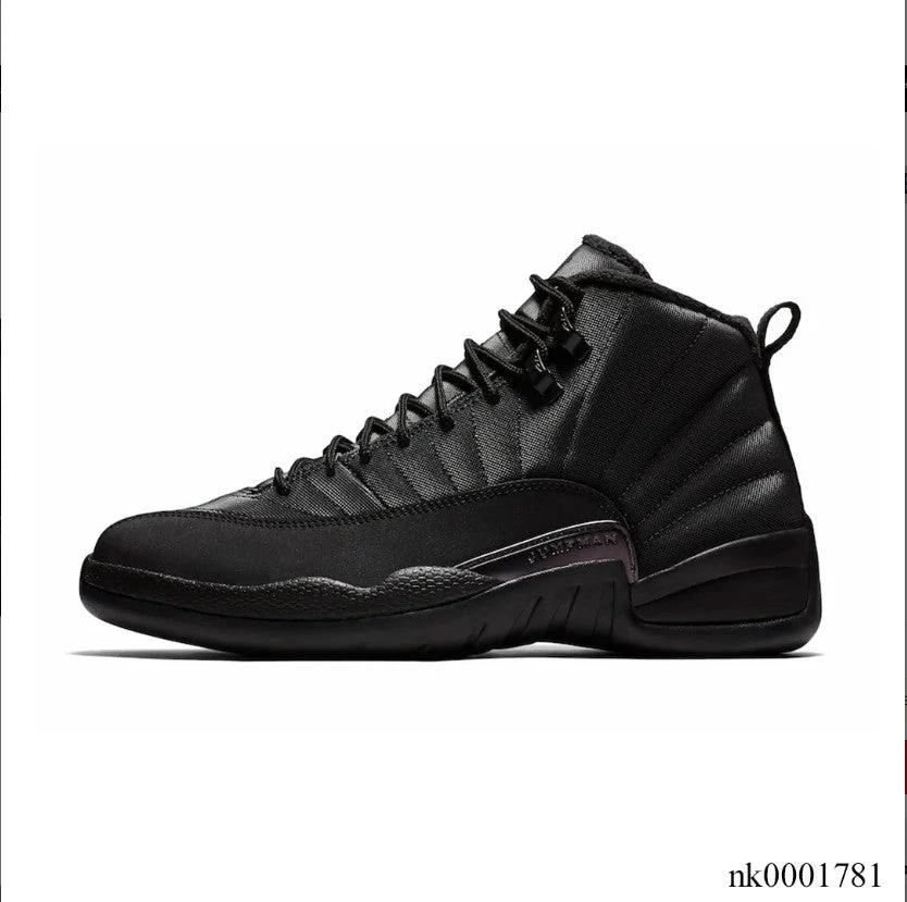 Air Jordan 12 Retro Winterized Triple Black Shoes Sneakers by Air Jordan