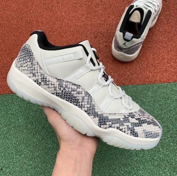 Air Jordan 11 Low SE Bone Snakeskin by Air Jordan
