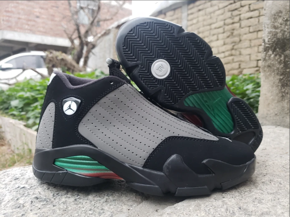 Air Jordan 14 Retro Black Gray by Air Jordan