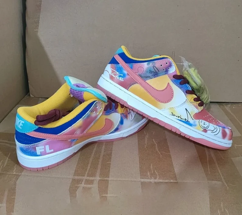Futura x SB Dunk Low Shoes Sneakers by Air Jordan