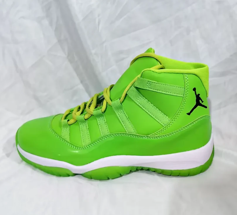 Air Jordan 11 Green Neon Shoes Sneaker by Air Jordan