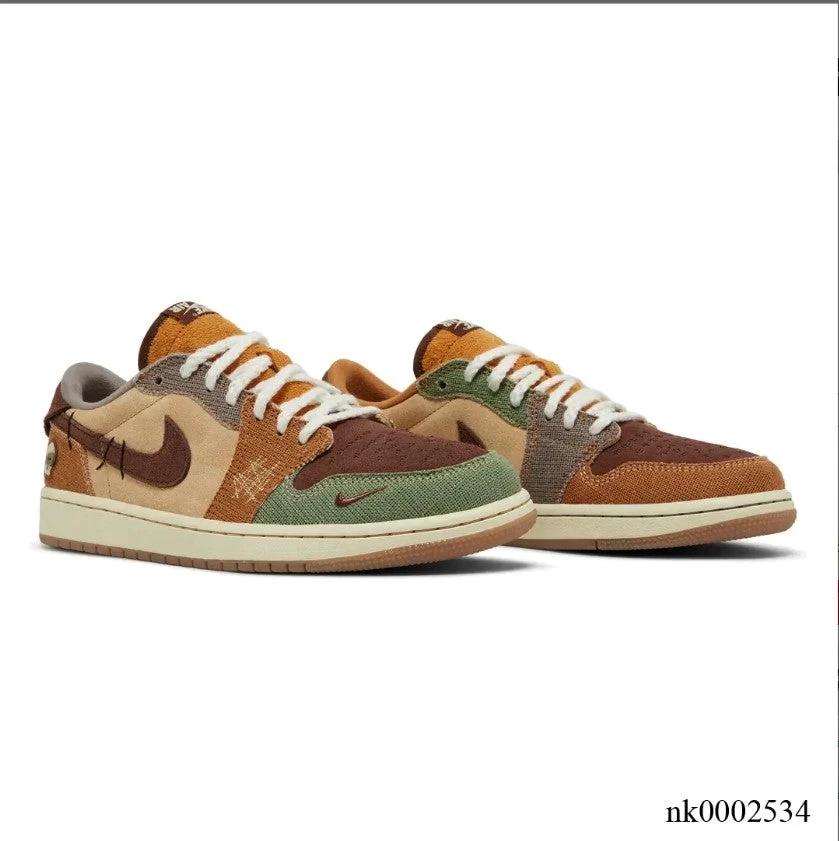 Zion Williamson x Air Jordan 1 Low OG Voodoo Shoes Sneakers by Air Jordan