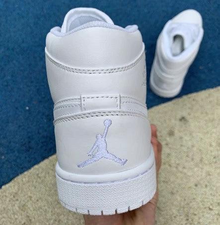 Air Jordan 1 Mid Pure White by Air Jordan