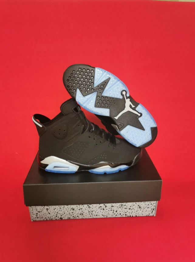 Air Jordan 6 Retro Black Silver by Air Jordan
